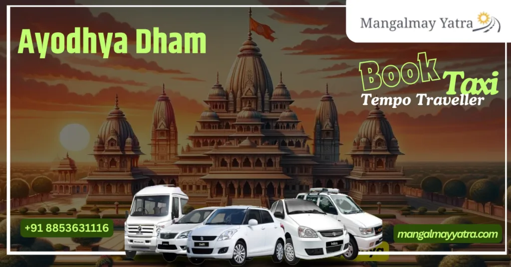 Lucknow to Ayodhya Taxi Service & Tempo Traveller – Mangalmay Tour